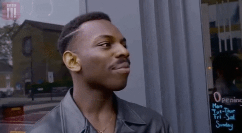Black Think About It GIF by Identity