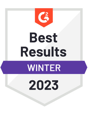 G2 Best Results Winter 2023