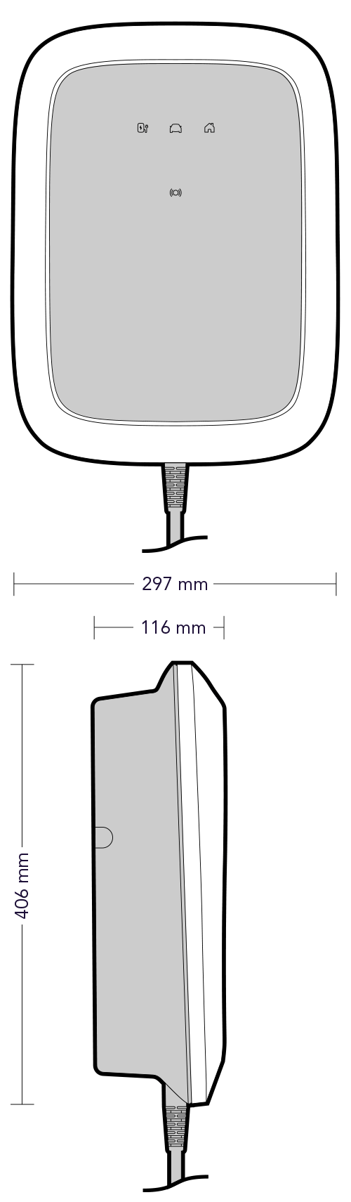 The Charging Station For Your Home Charger For E Cars With Type 2 Connector