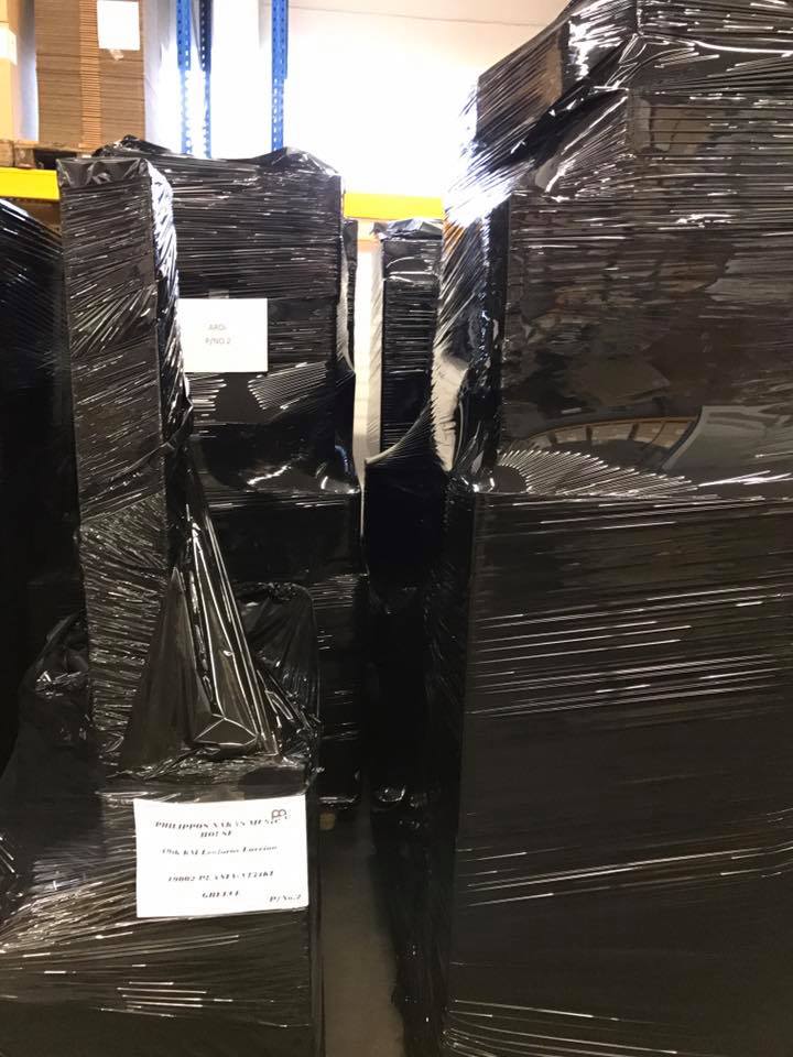 chris brewer dealing with a meinl cymbals shipment in Nashville