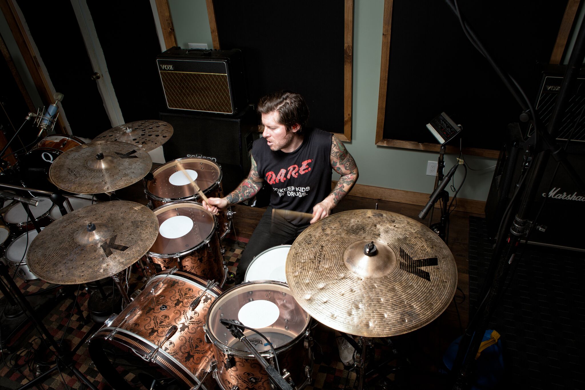 tucker rule 180 drums drummer new york