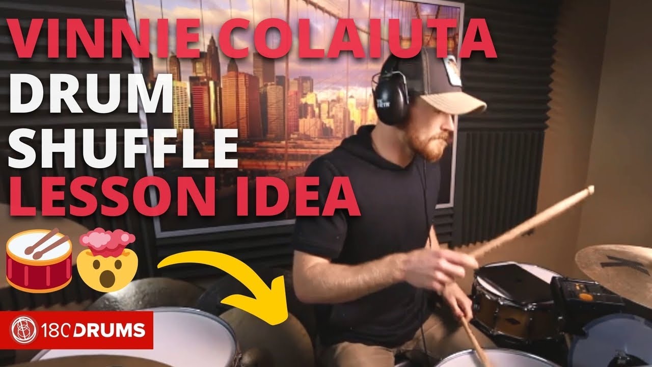 Vinnie Colaiuta Inspired Sextuplet Shuffle | Jake Nicolle