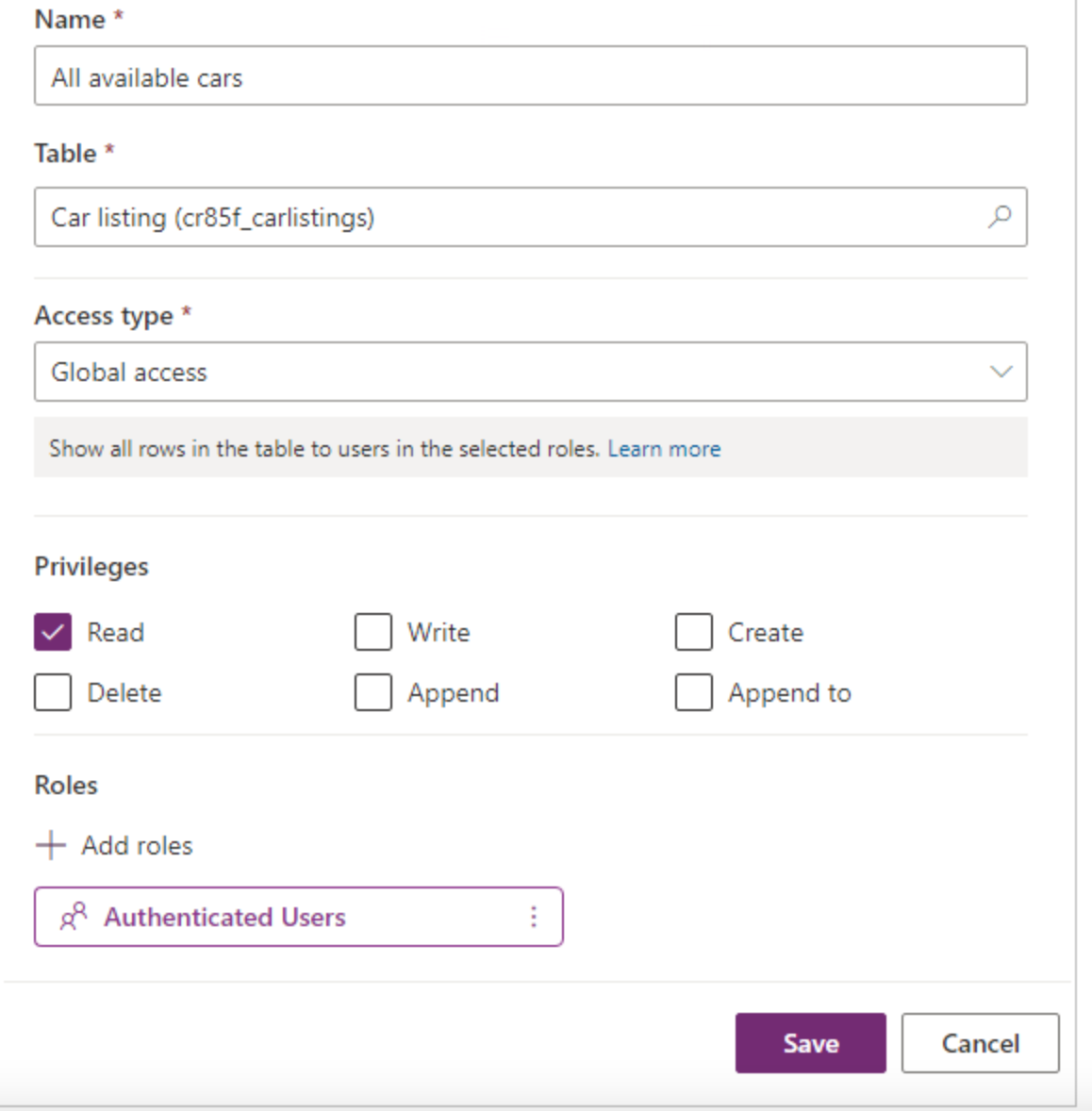 The misconfiguration that exposed customers: creating a list in Microsoft