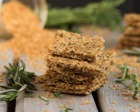Roasted Herb Crackers