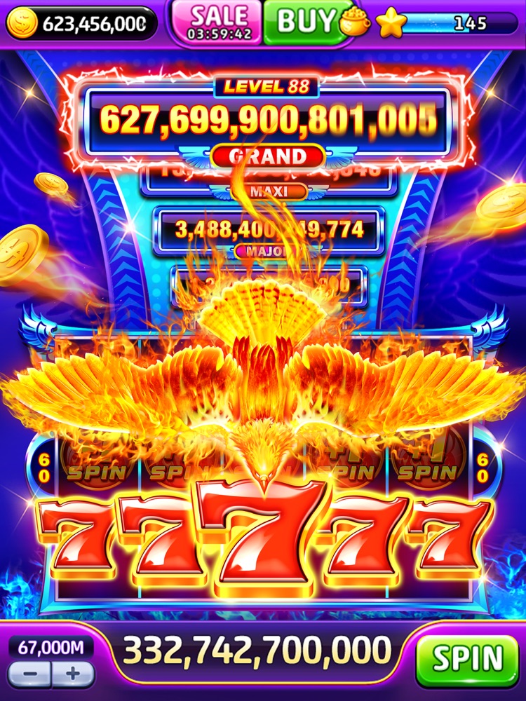 En screenshot från appen Jackpot World Casino Slots