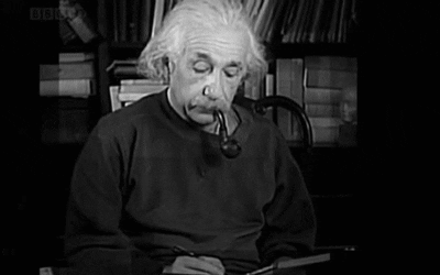 Albert Einstein Time Is An Illusion GIF by Maudit