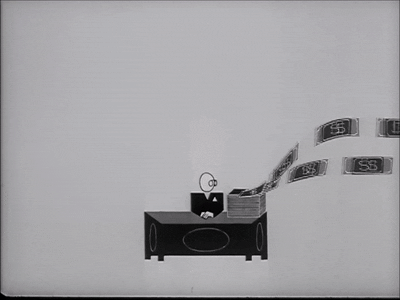 Black And White Film GIF