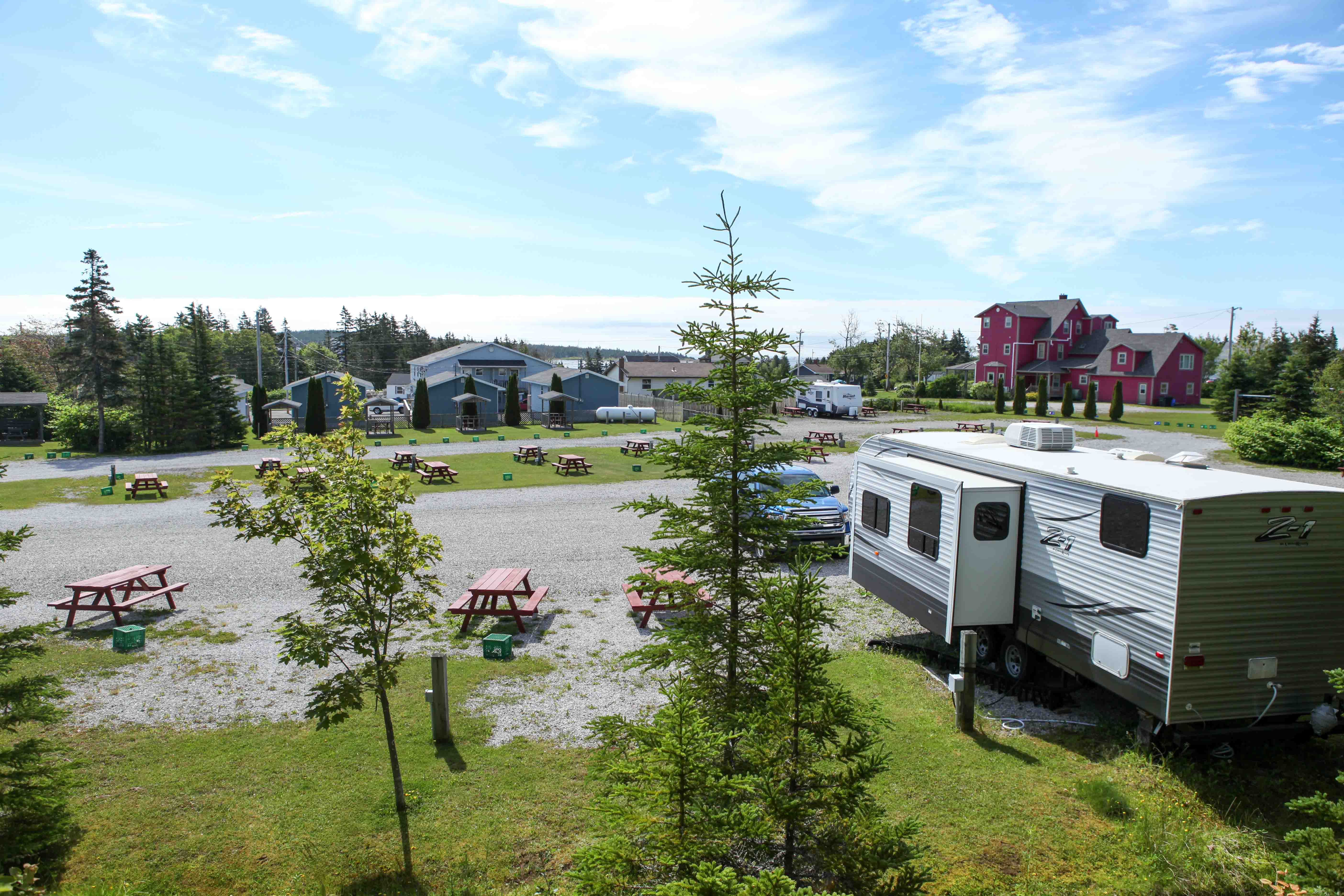 Peck's Cottages & Riverdale RV Park Louisbourg, NS Cape Breton