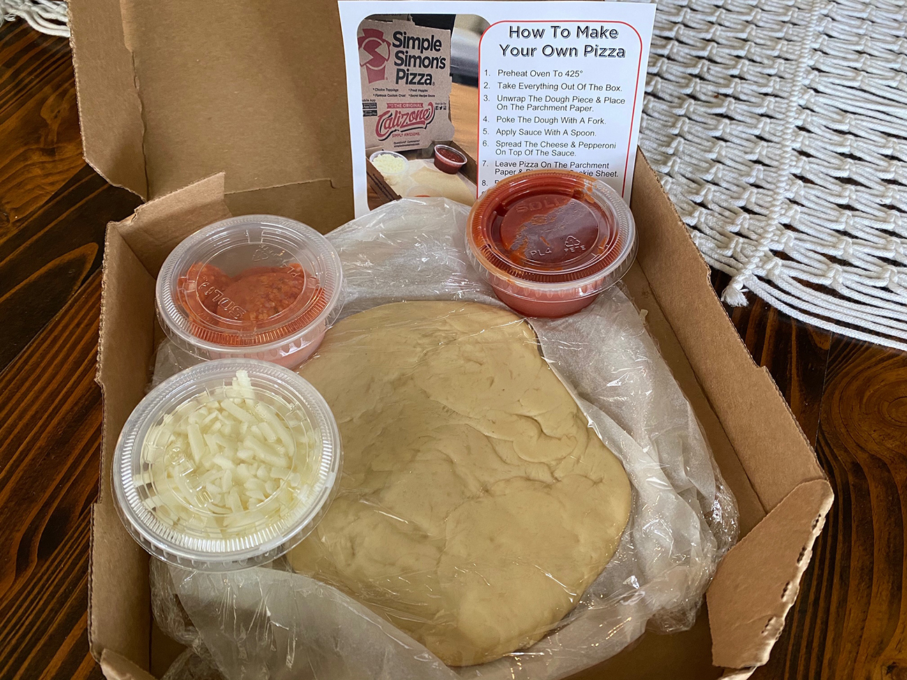 NEW Personal Pizza Kits! Simple Simon's Pizza