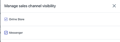 Publish Shopify Product Listing