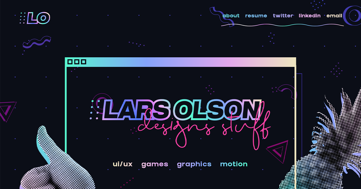 Lars Olson Designs Stuff - Portfolio