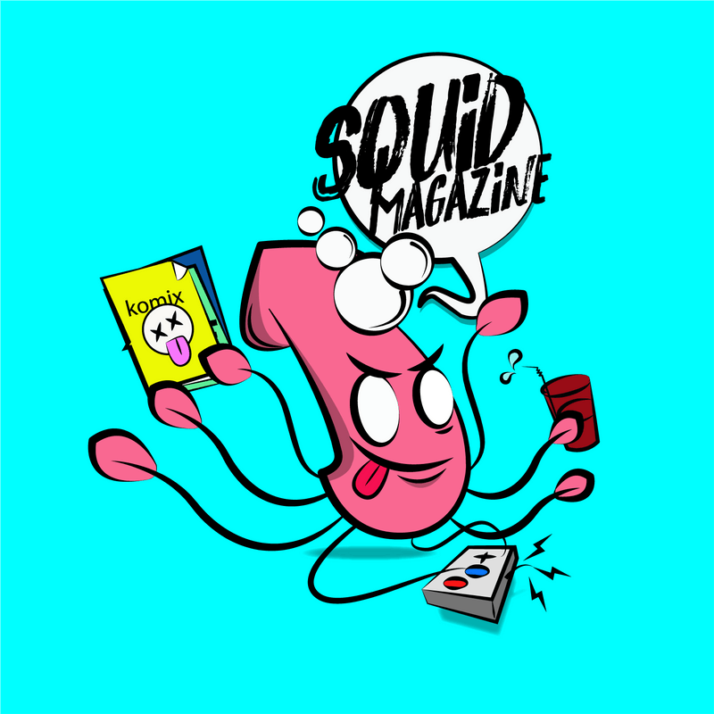 Squid Magazine artwork