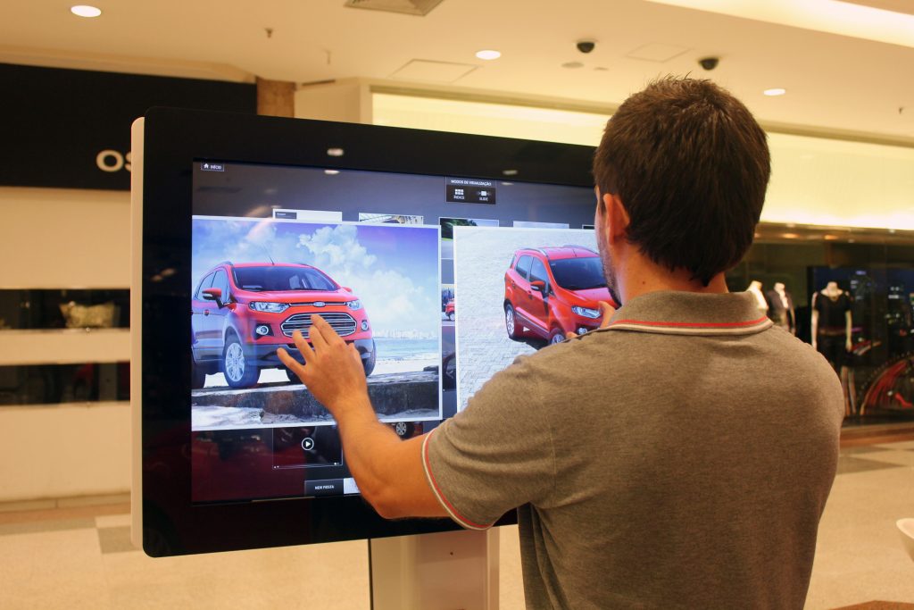 Marketing para Ford em shopping