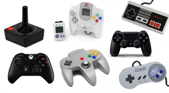 Evolução dos joysticks