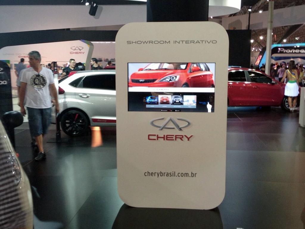 Chery no Salão do Automóvel