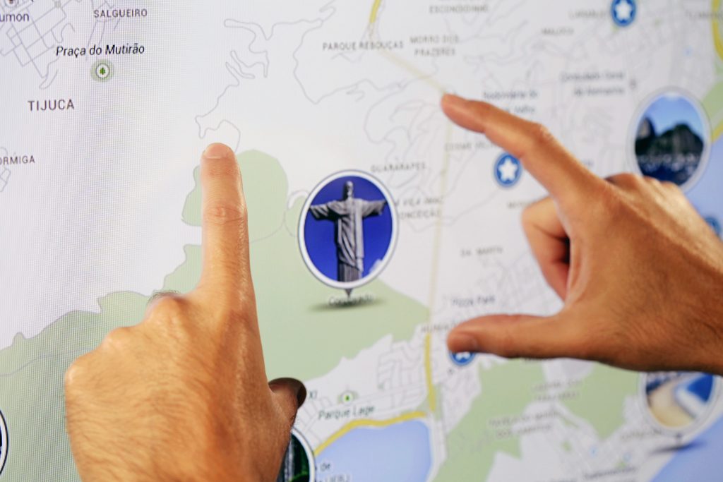 Mapa interativo do Rio de Janeiro