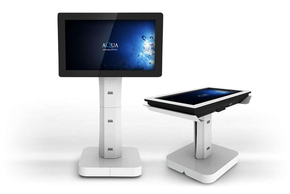 Tela touchscreen