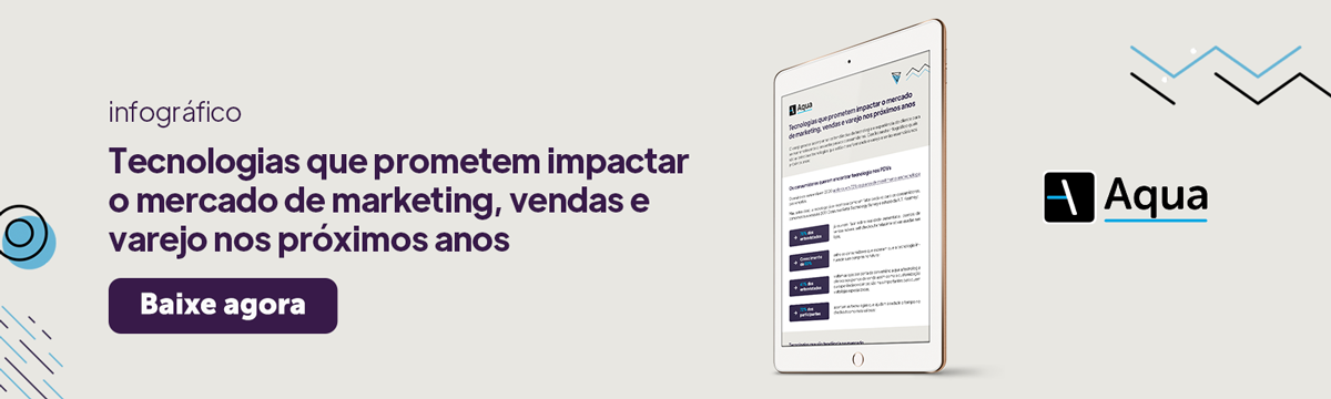 Tecnologias que prometem impactar o mercado de marketing, vendas e varejo nos próximos anos.