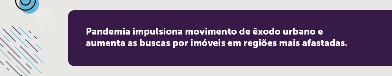 êxodo urbano na pandemia