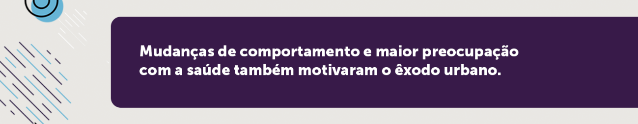 Êxodo urbano e suas motivações