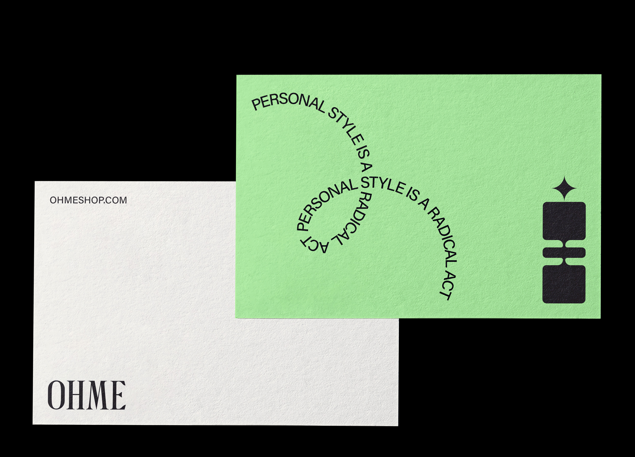 OHME Postcard Design