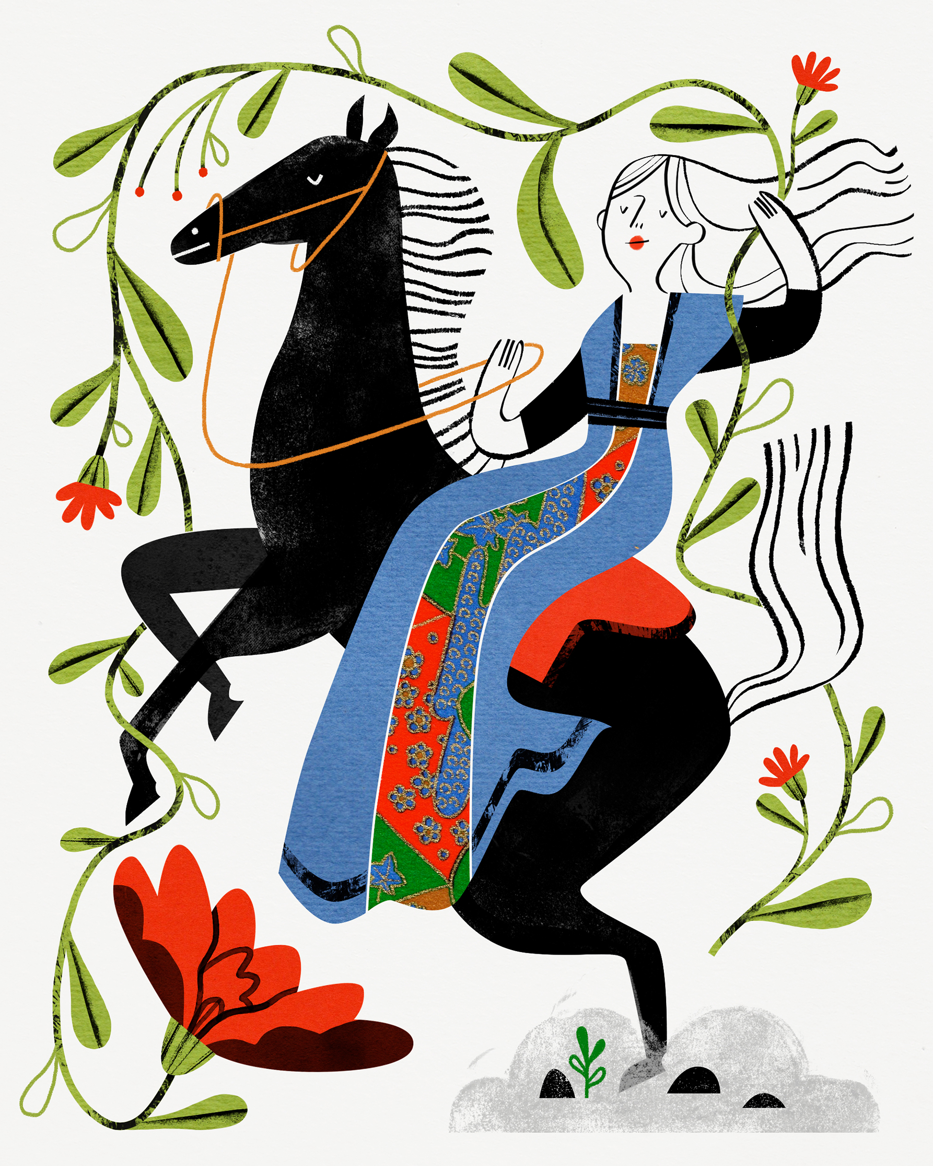 Ilustração de Irena Freitas