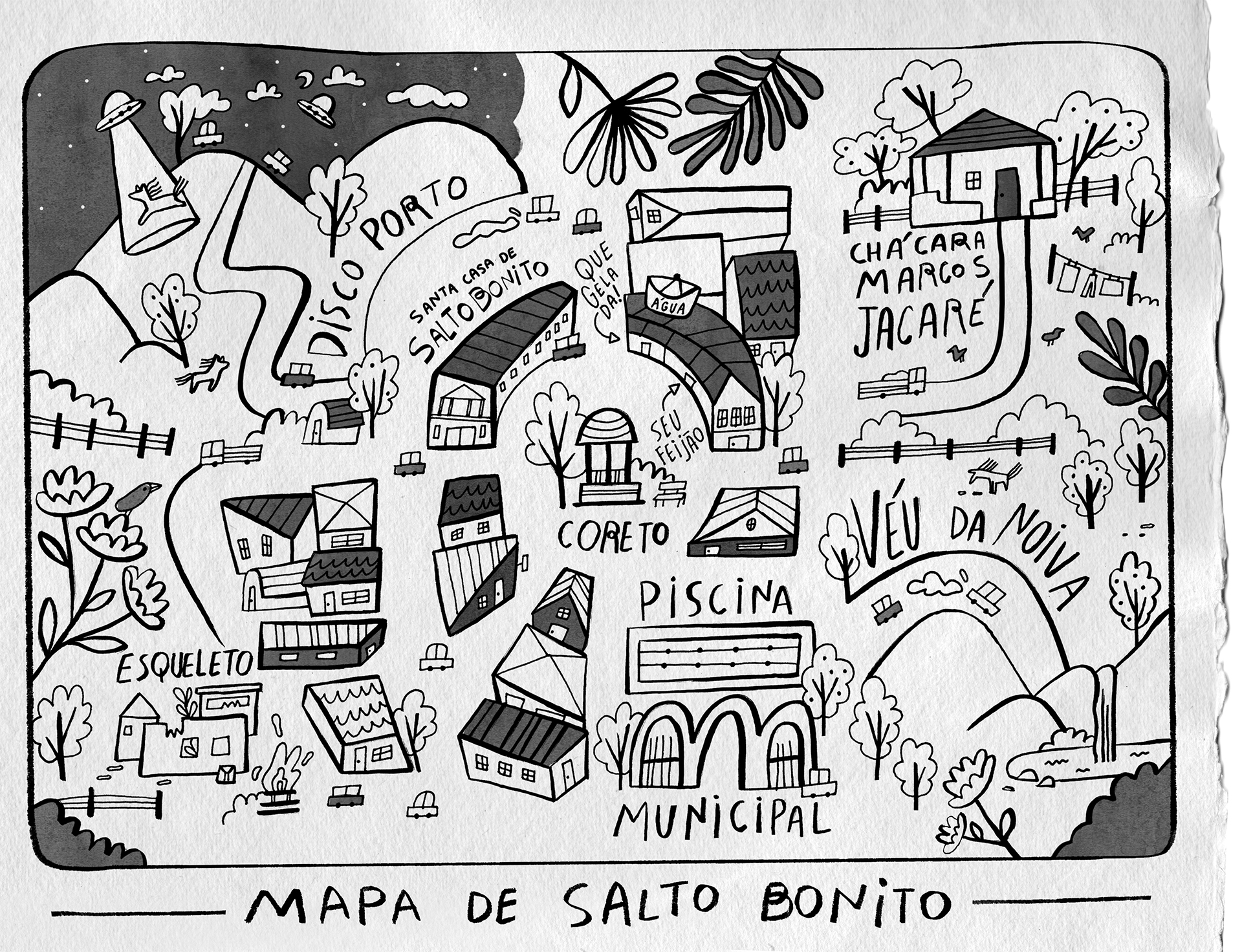 Ilustração de Irena Freitas