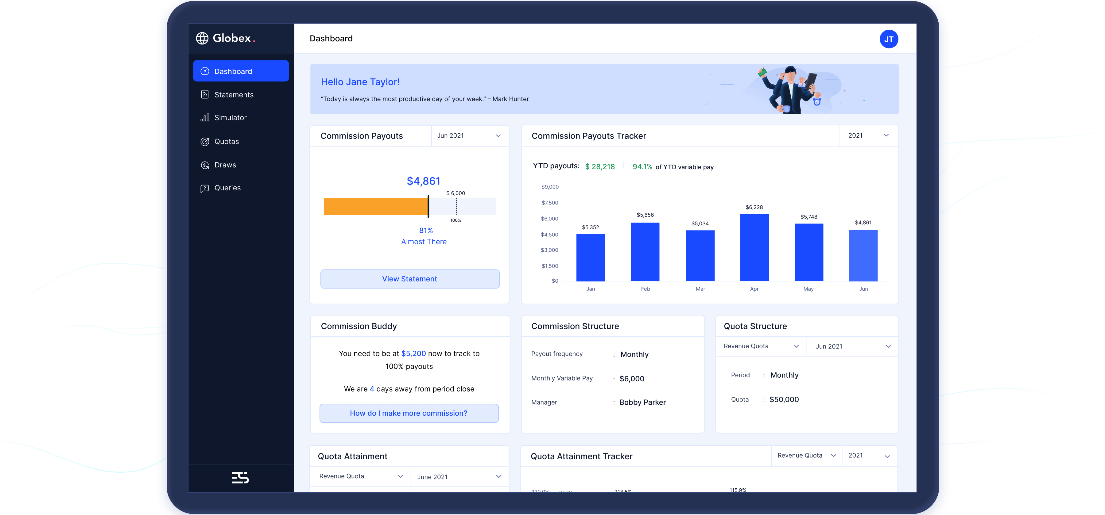 Everstage product screenshot