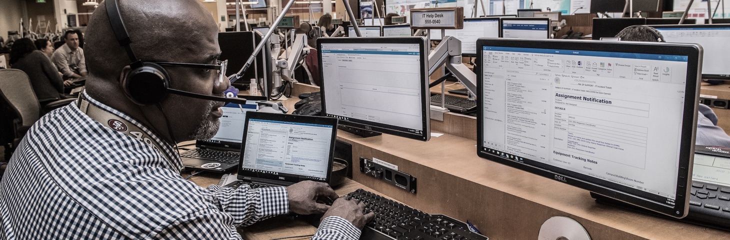 Rapid Incident Response centre in action