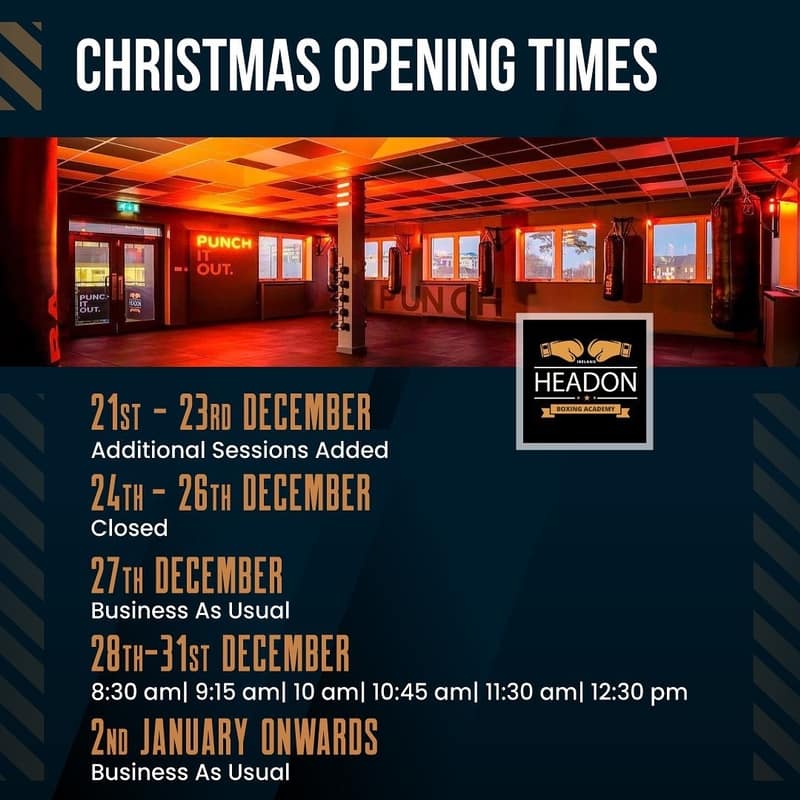 Headon Boxing Academy Ireland's Leading Boxing Gyms