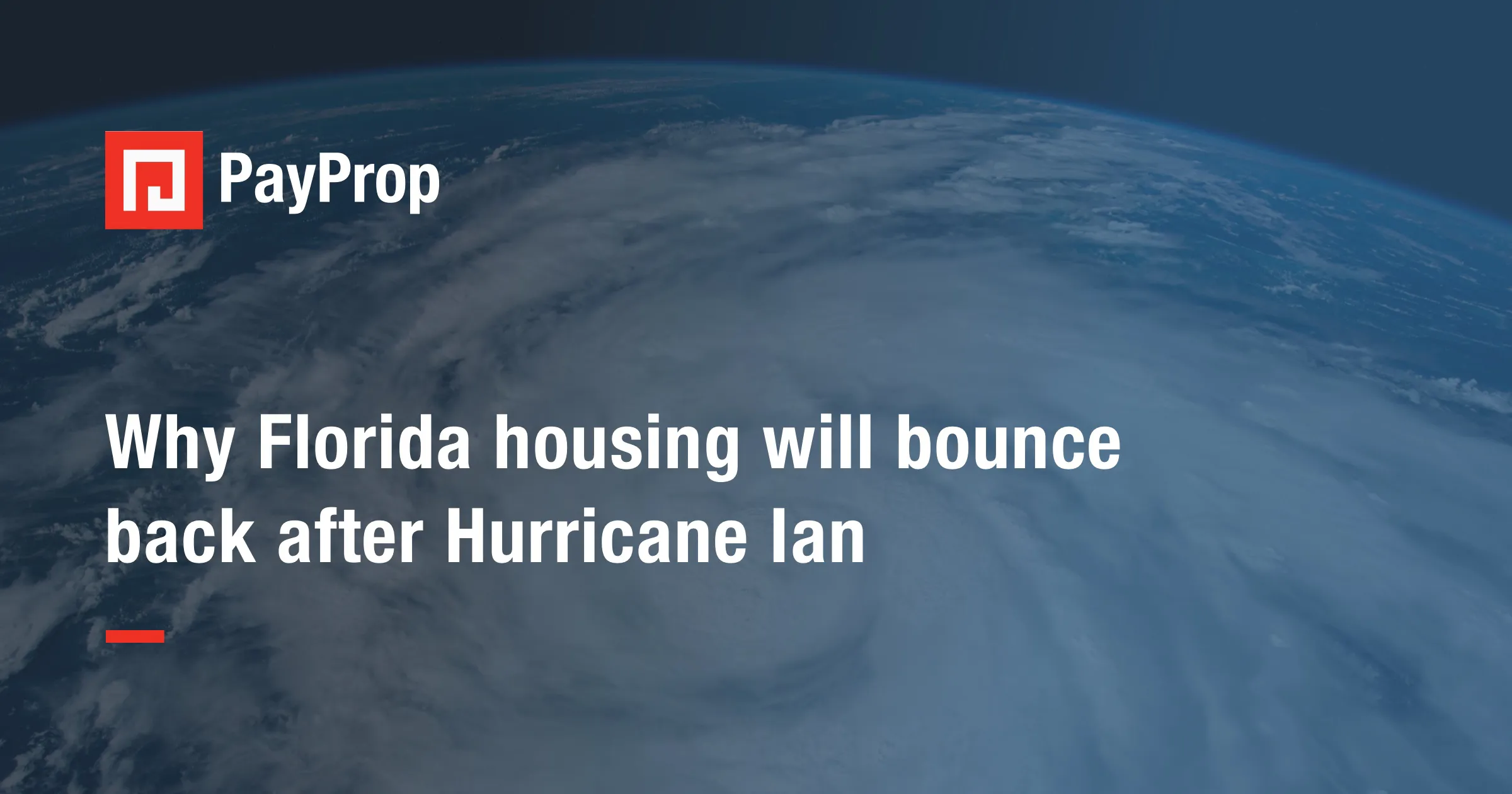Why Florida housing will bounce back after Hurricane Ian