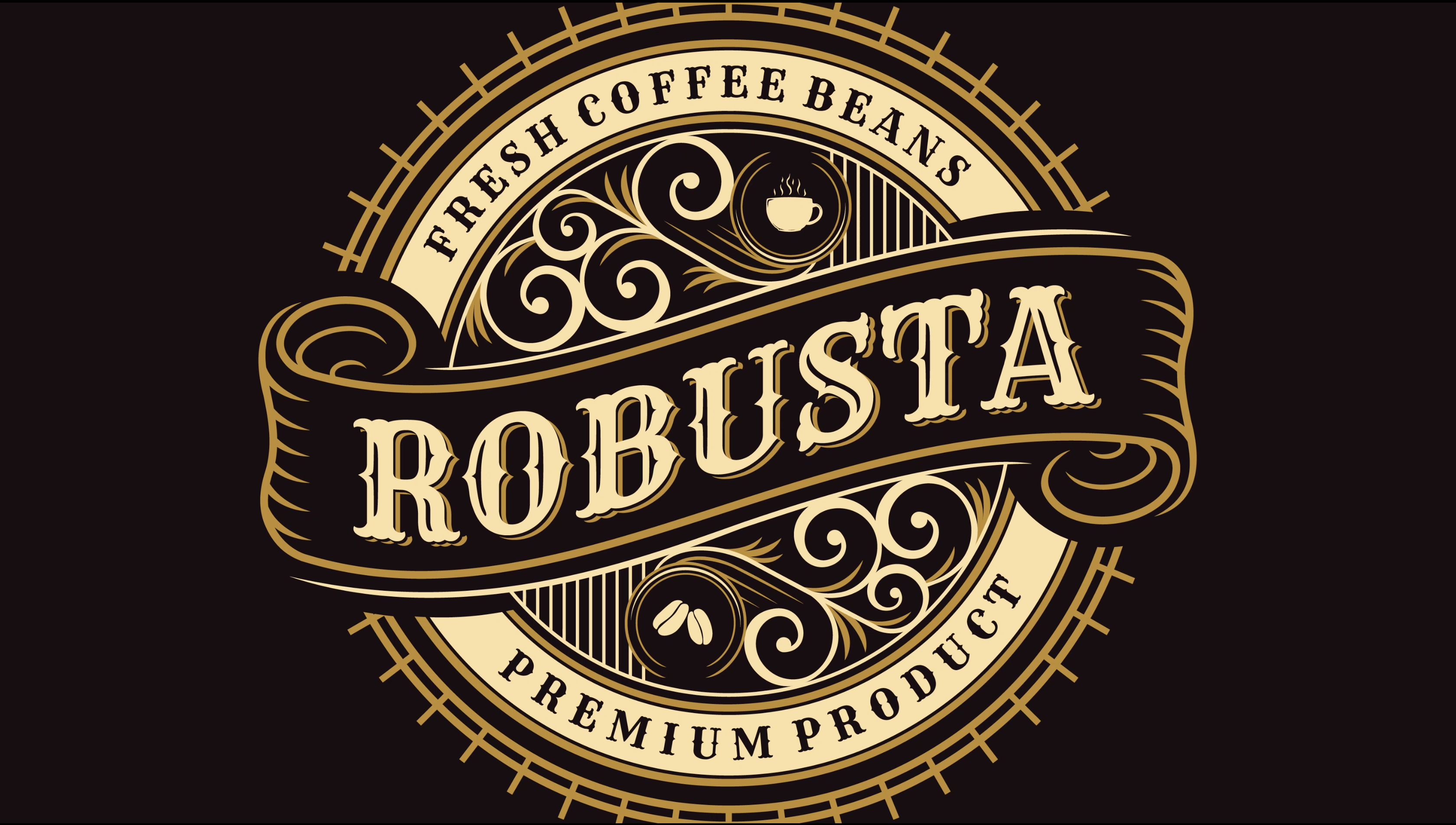 Screenshot of Adobe Stock Robusta Logo Design