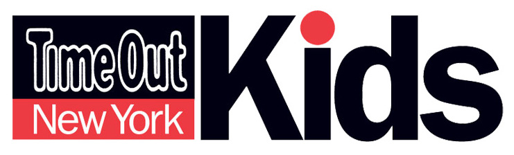 The Time Out New York Kids Logo that links press about the La MaMa Kids program on their website