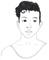 Pencil sketch of Emory in Efflorescence