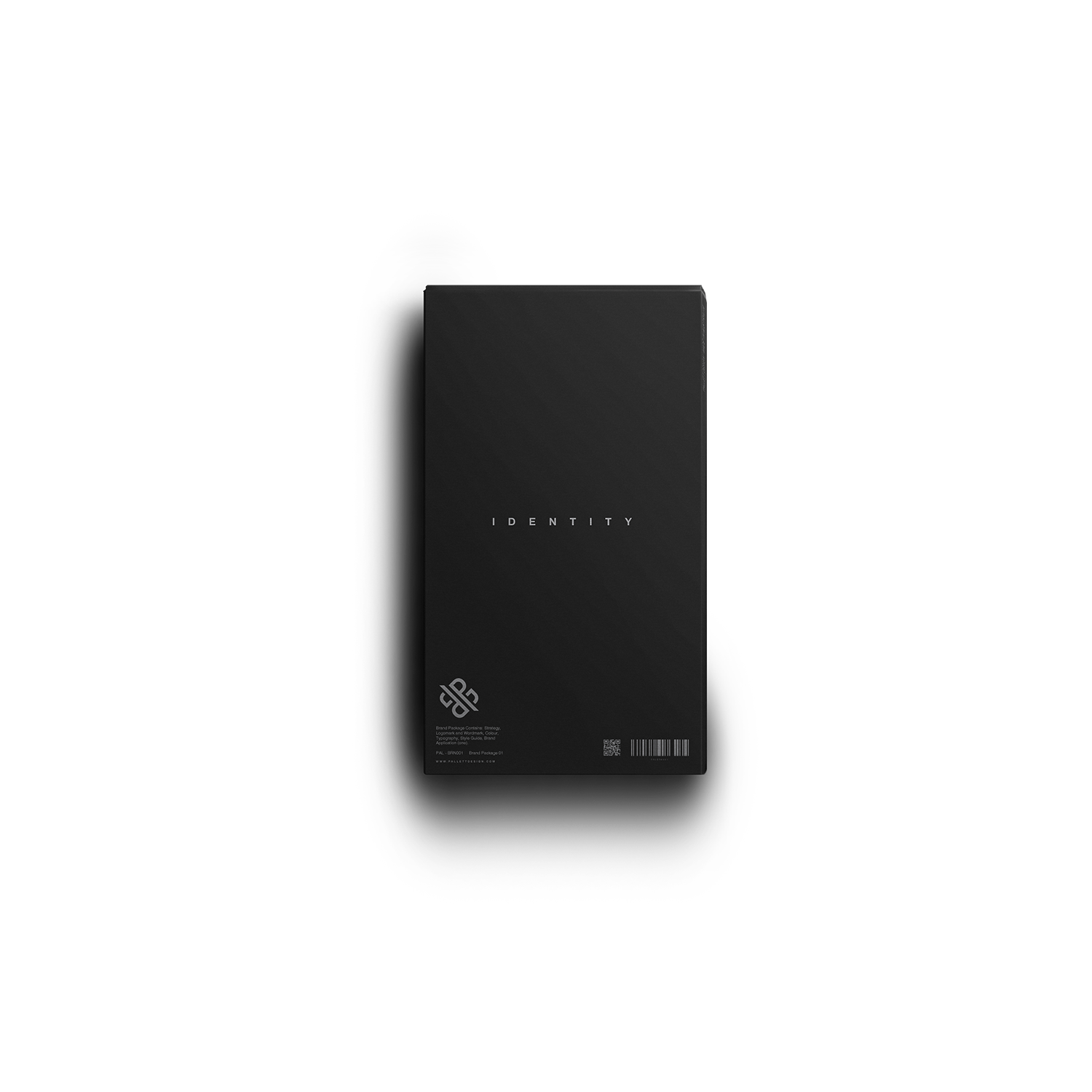 A small Black box with the word Identity written on it.