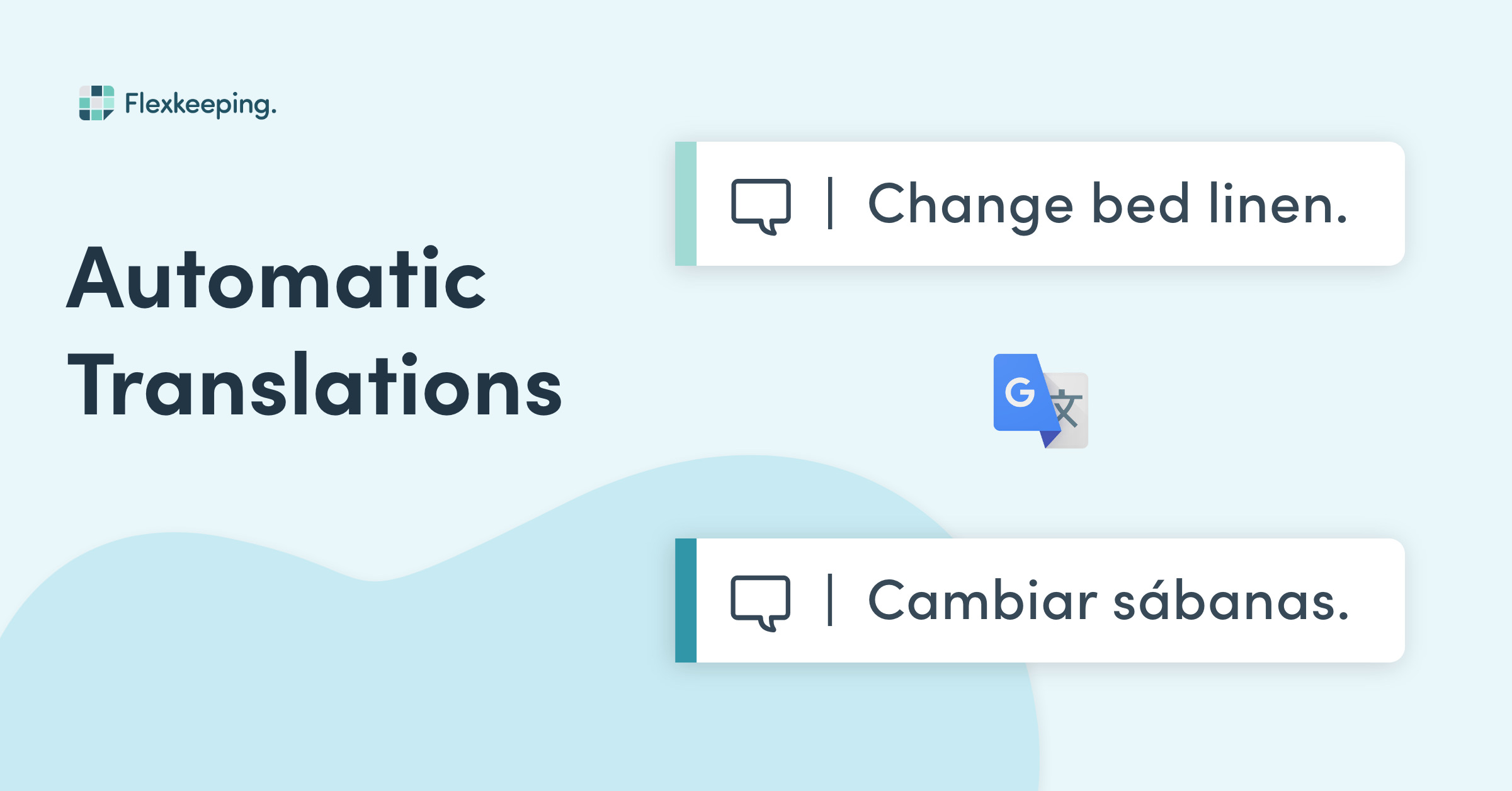Flexkeeping Automatic Translations