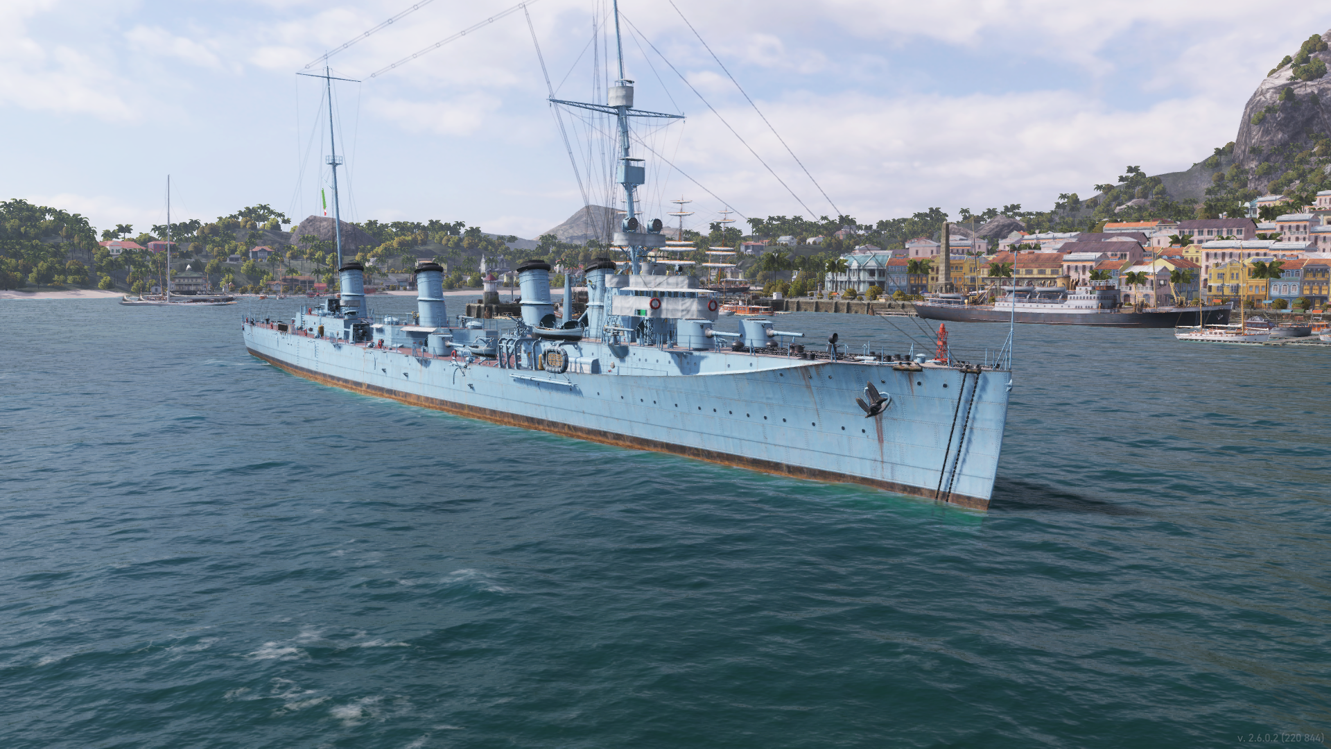 Nino Bixio WoWS Legends Stats + Builds Tier I Cruiser