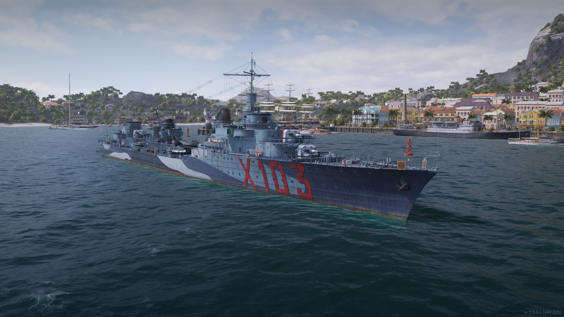 Le Terrible WoWS Legends Stats + Builds Tier VI Destroyer