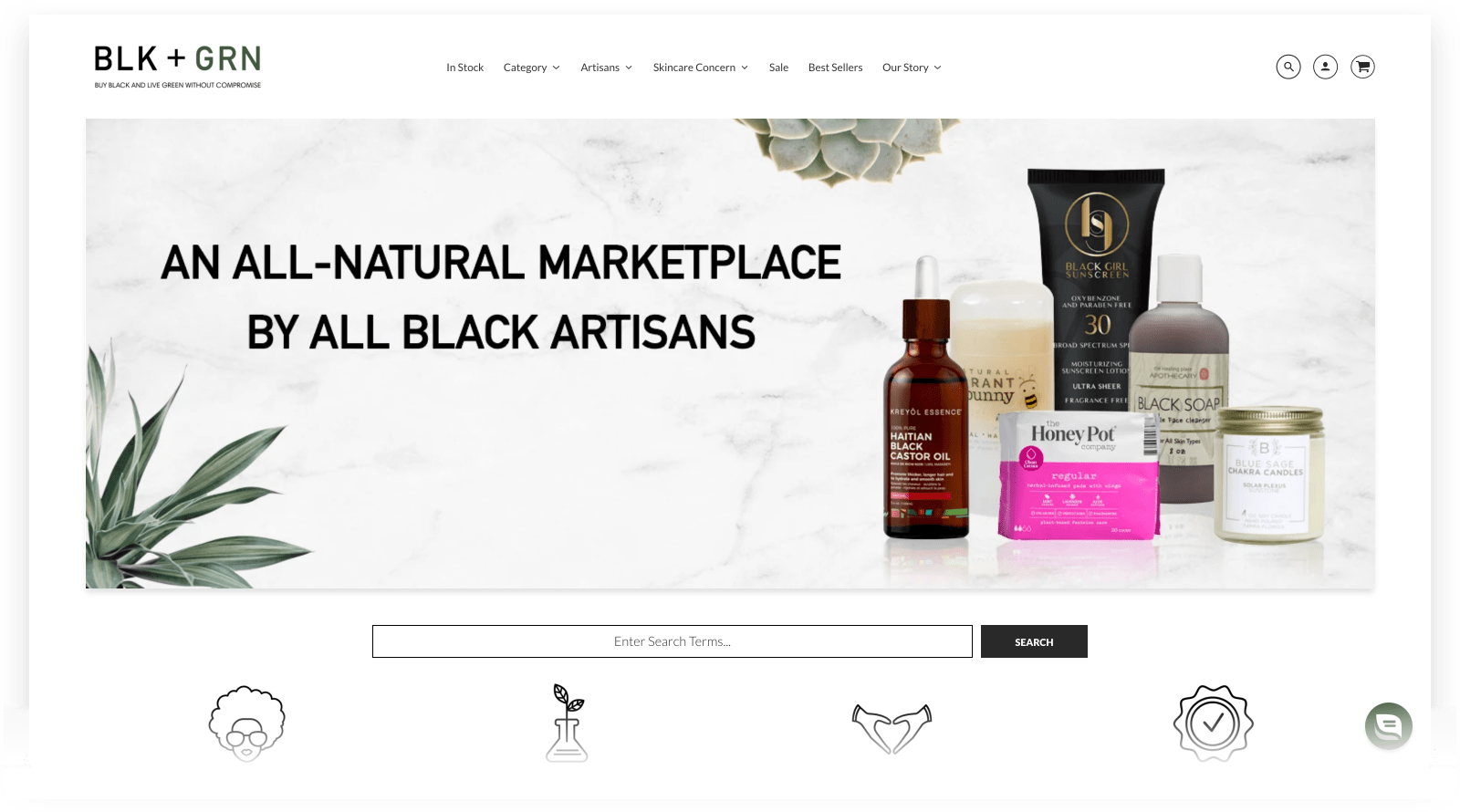 BLK + GRN