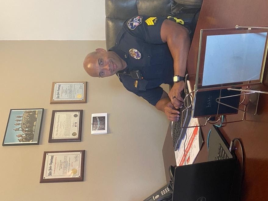 Sergeant Franklin Page of the Allen Police Department