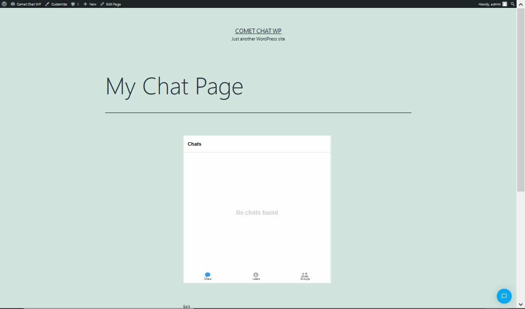 Chat Page