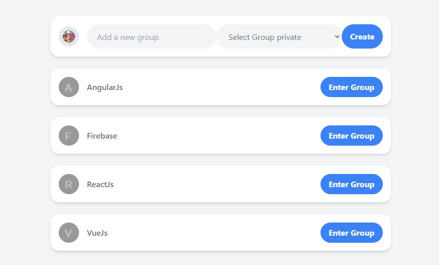 The Group Request Component