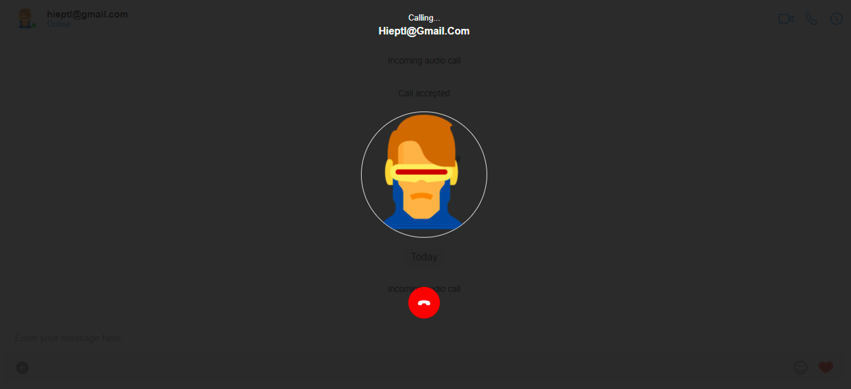 CometChatMessages Component - Voice and Video Calling