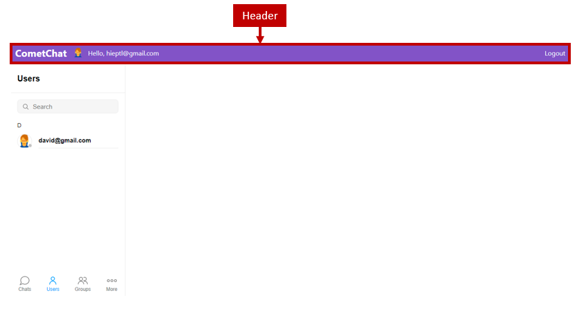 Header Component