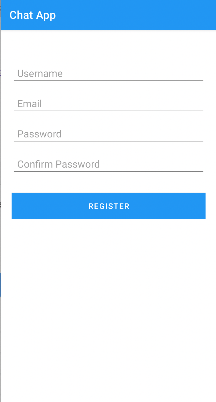 The Sign Up Page