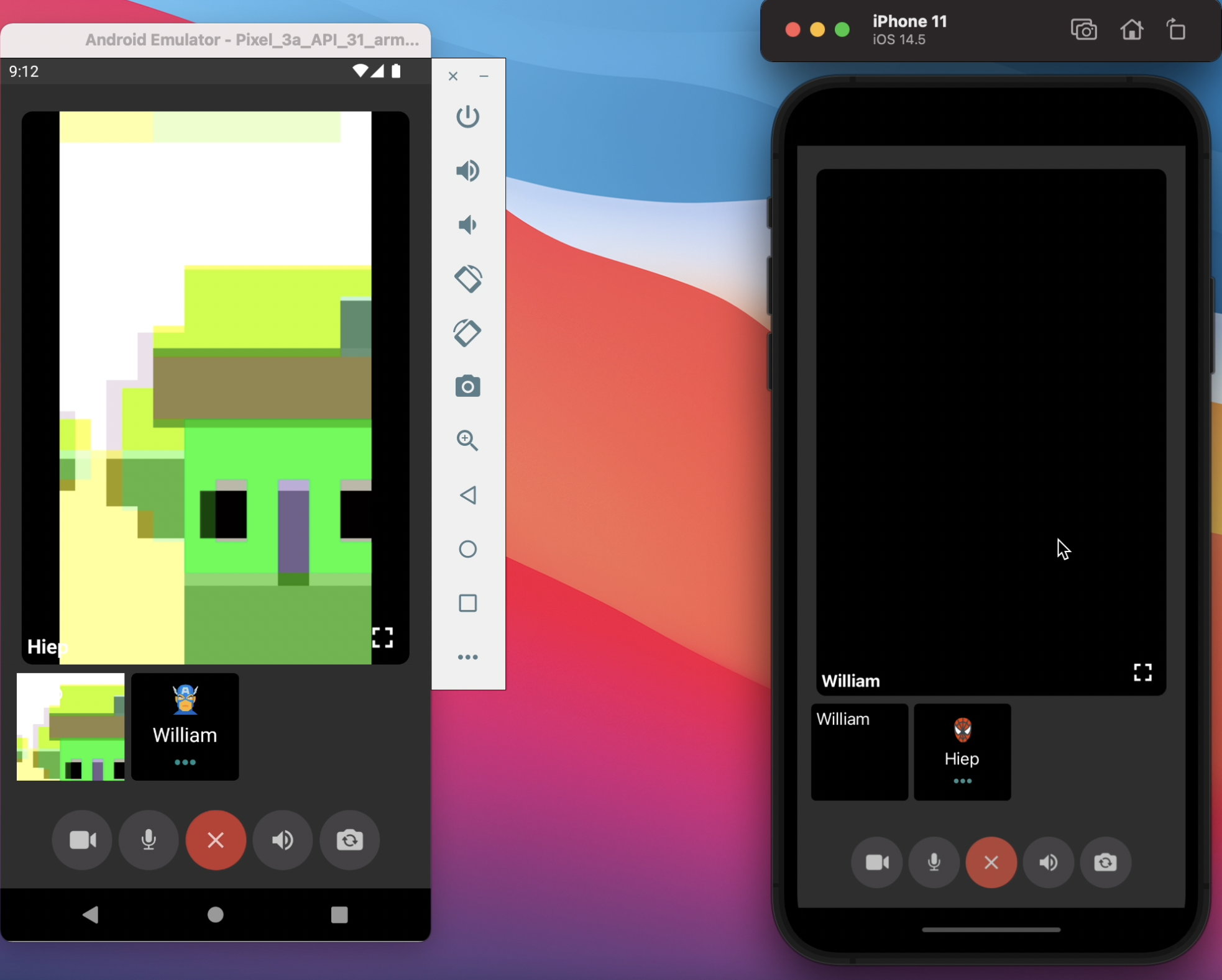 Video Call for Ionic Chat App