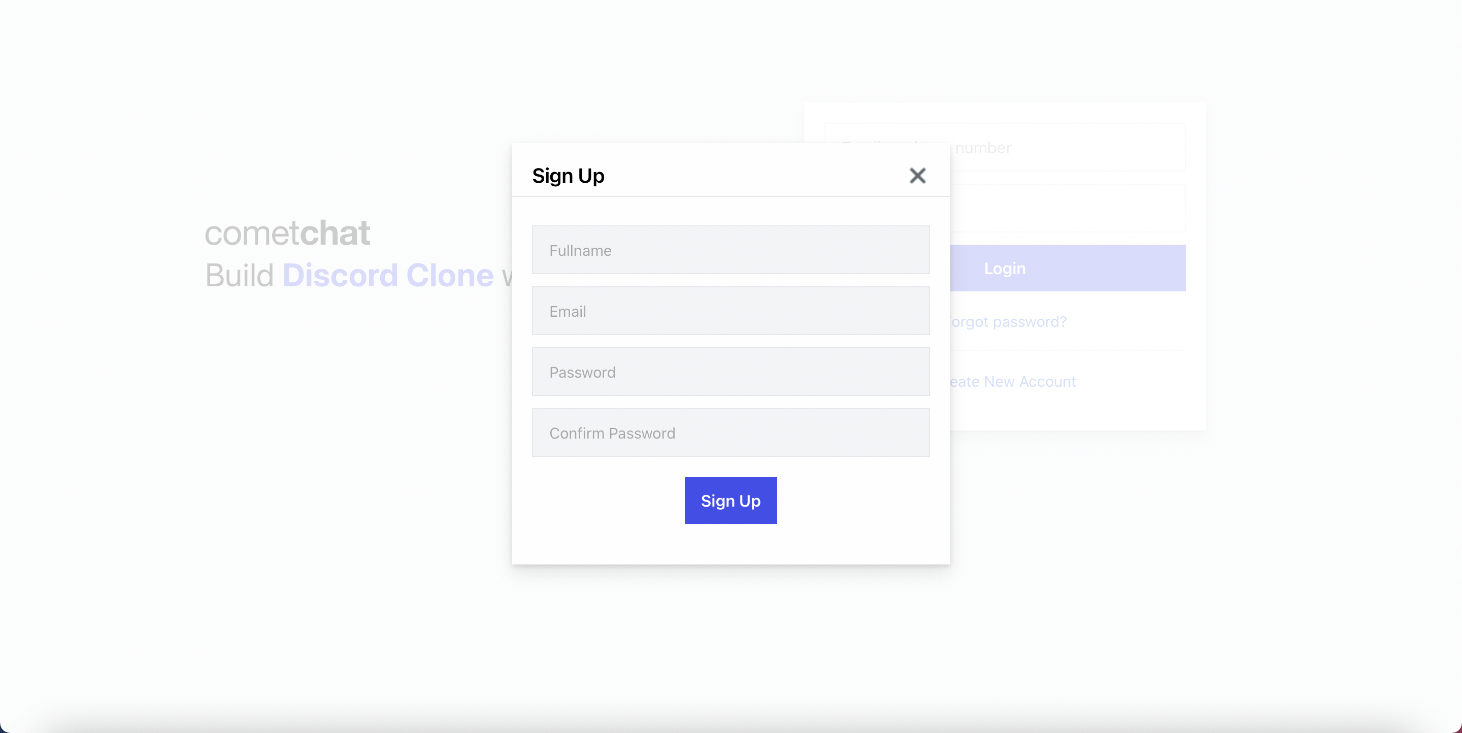 The SignUp Component