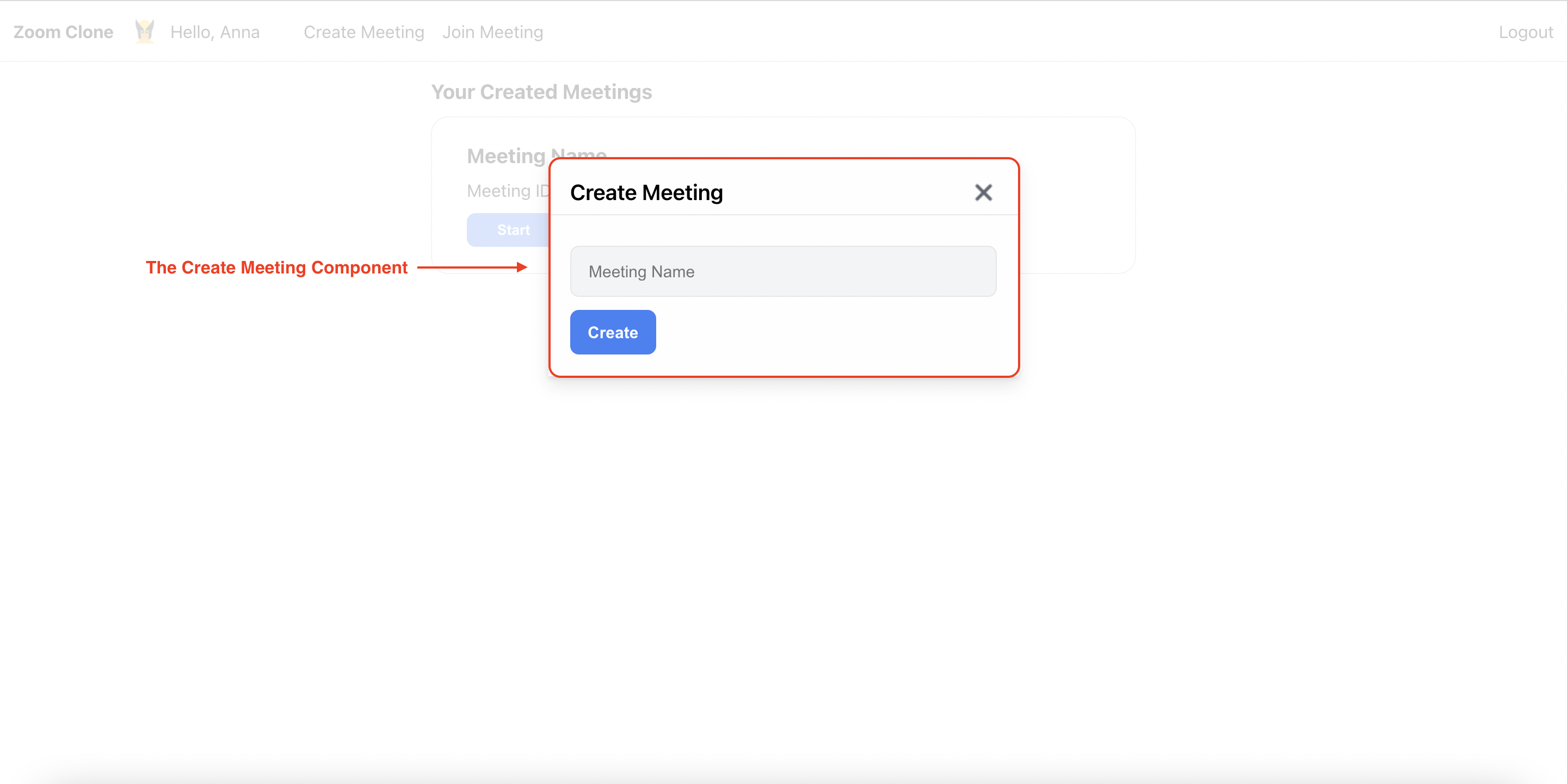 The Meeting Component