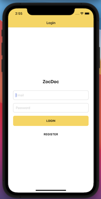 The Login Component