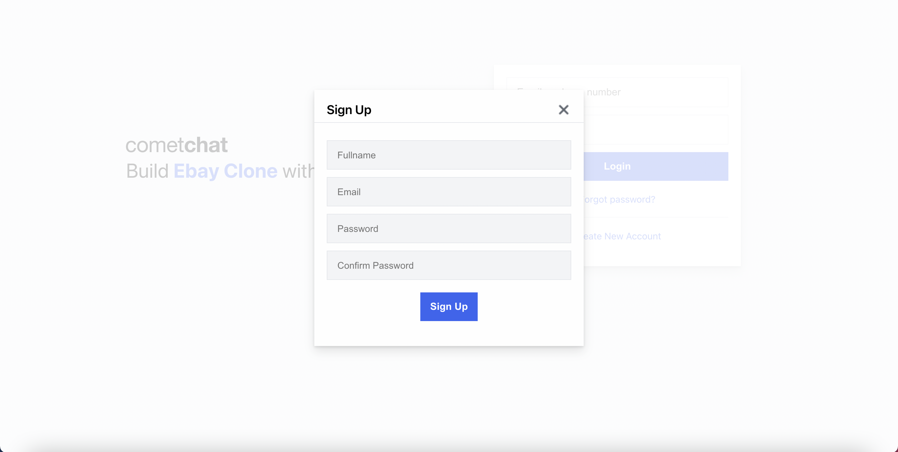 The SignUp Component